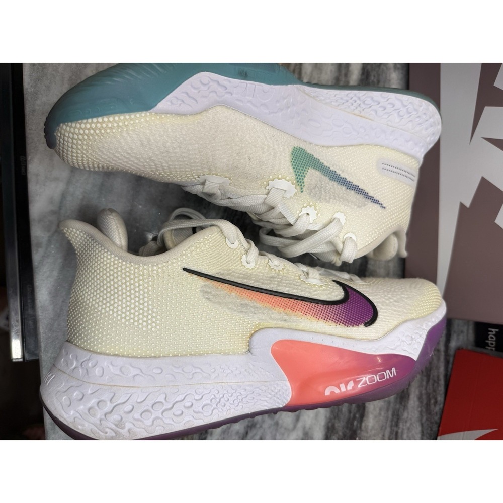 Nike Air Zoom BB NXT Size M 7  White/Hyper Violet/Crimson, 2020 CK5707-100 - Picture 2 of 6